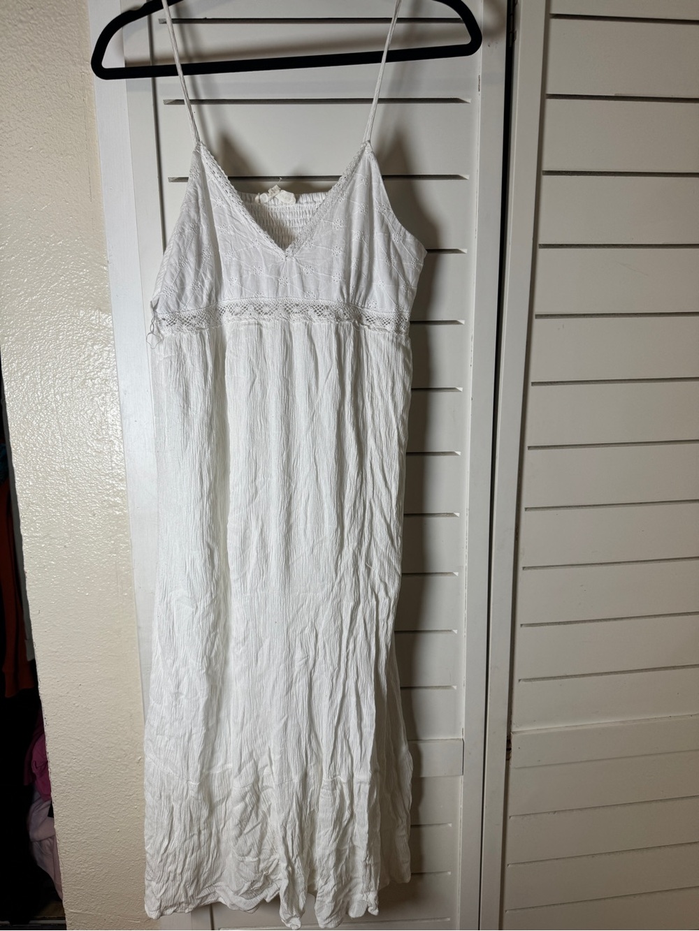 White dress